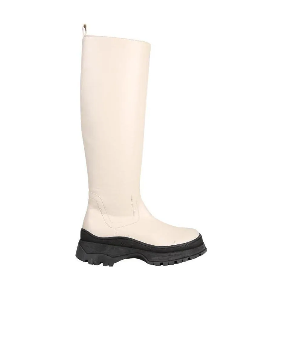 Staud Bow Mid-Calf Boots