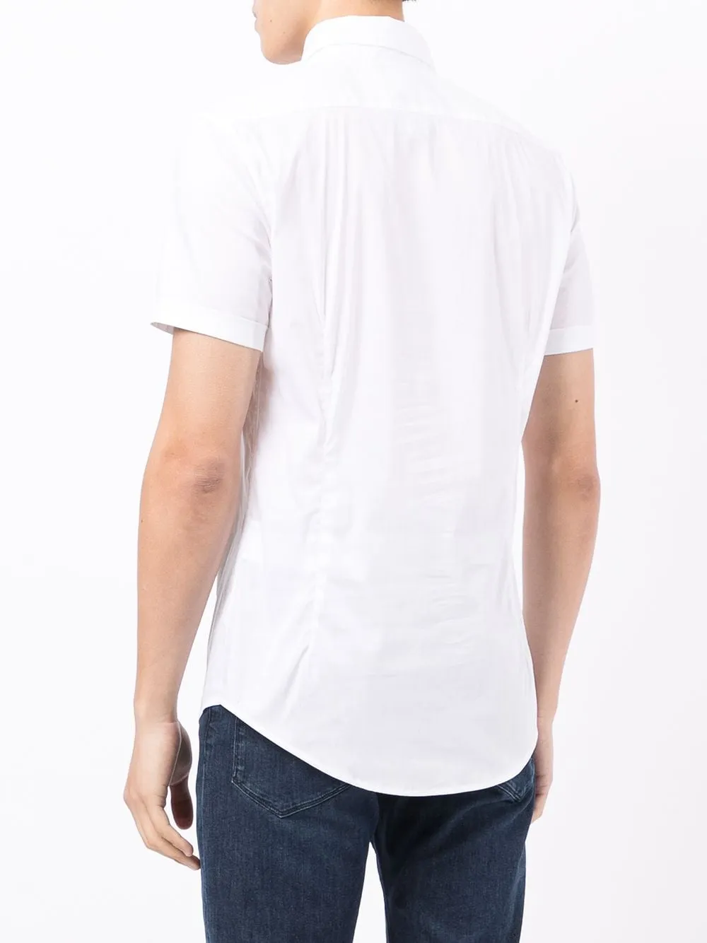 Short-Sleeved Poplin Shirt