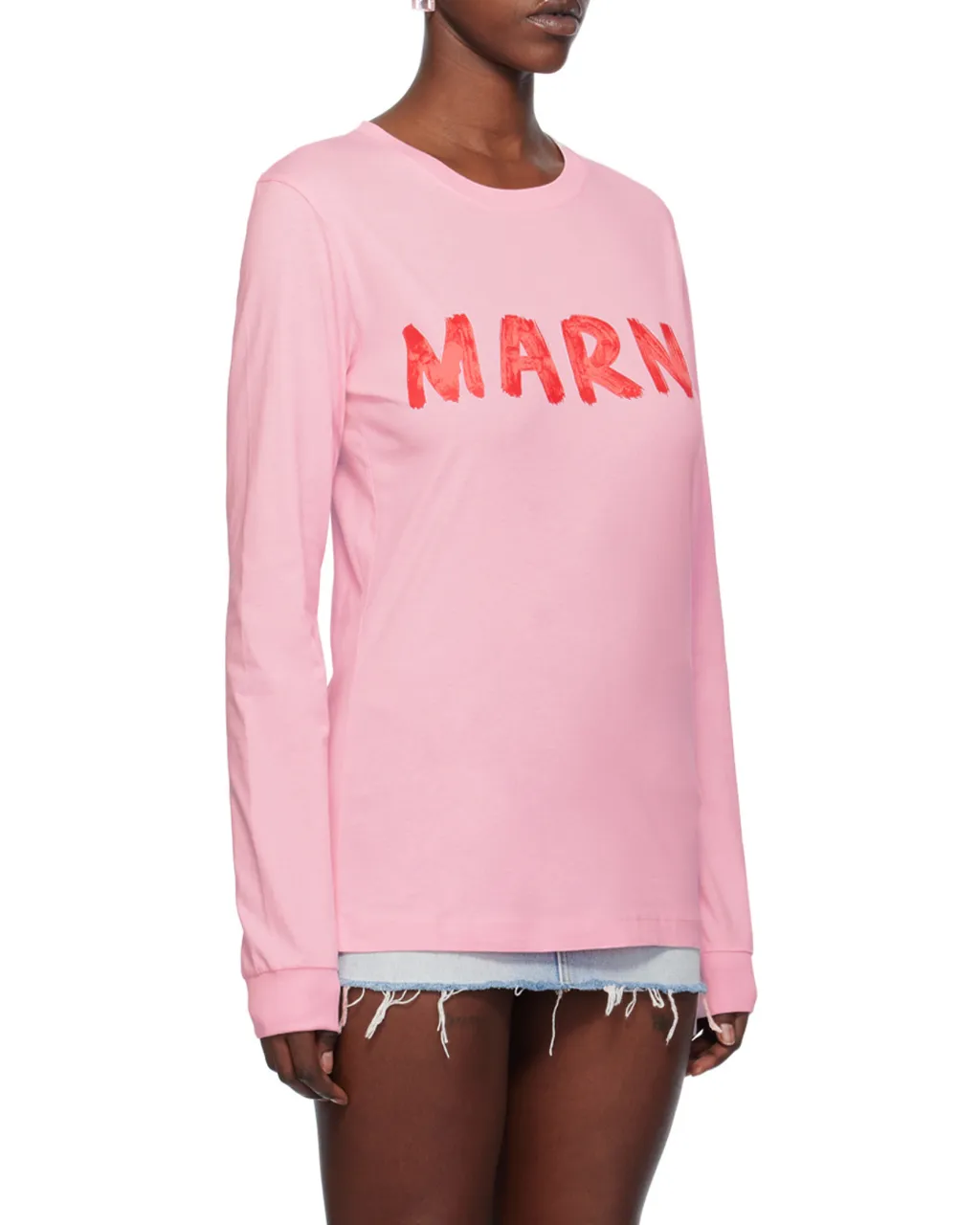 Marni Logo Printed Crewneck T-Shirt