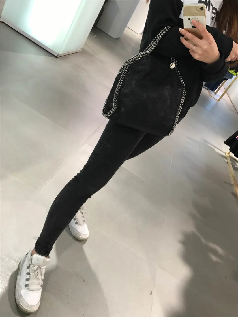 Black Falabella Handbag