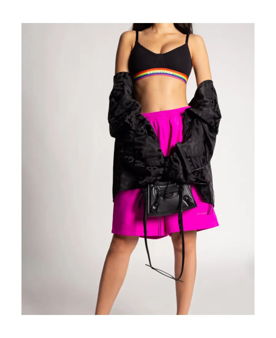 Logo Waist Sports Bra