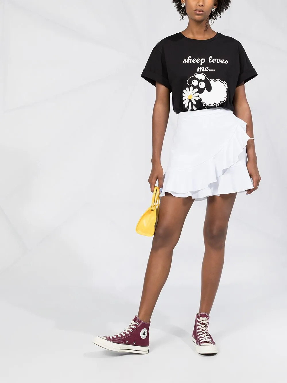 Ruffled Wrap Shorts