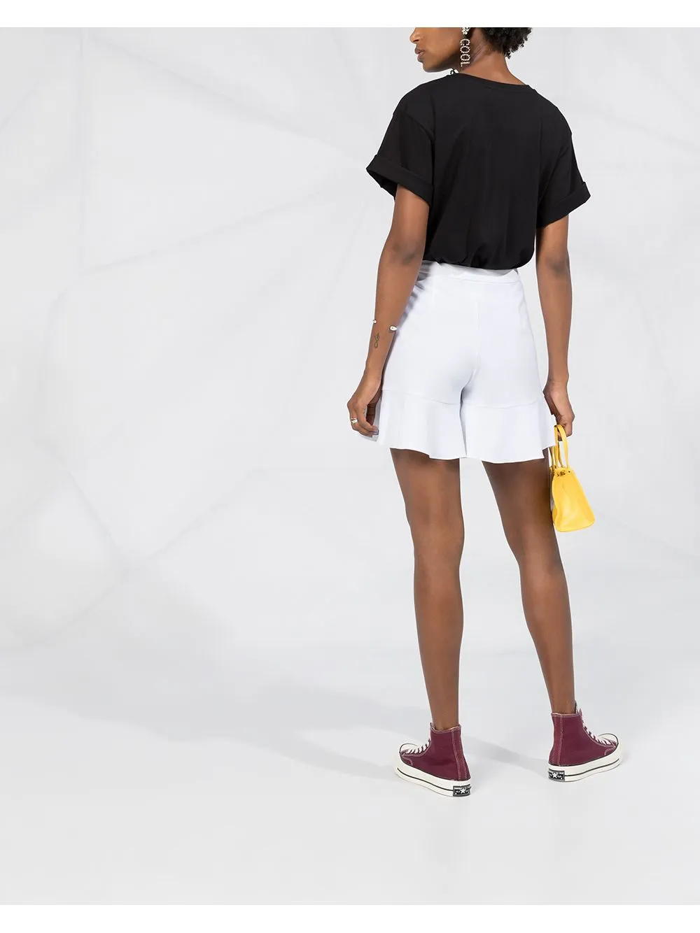 Ruffled Wrap Shorts
