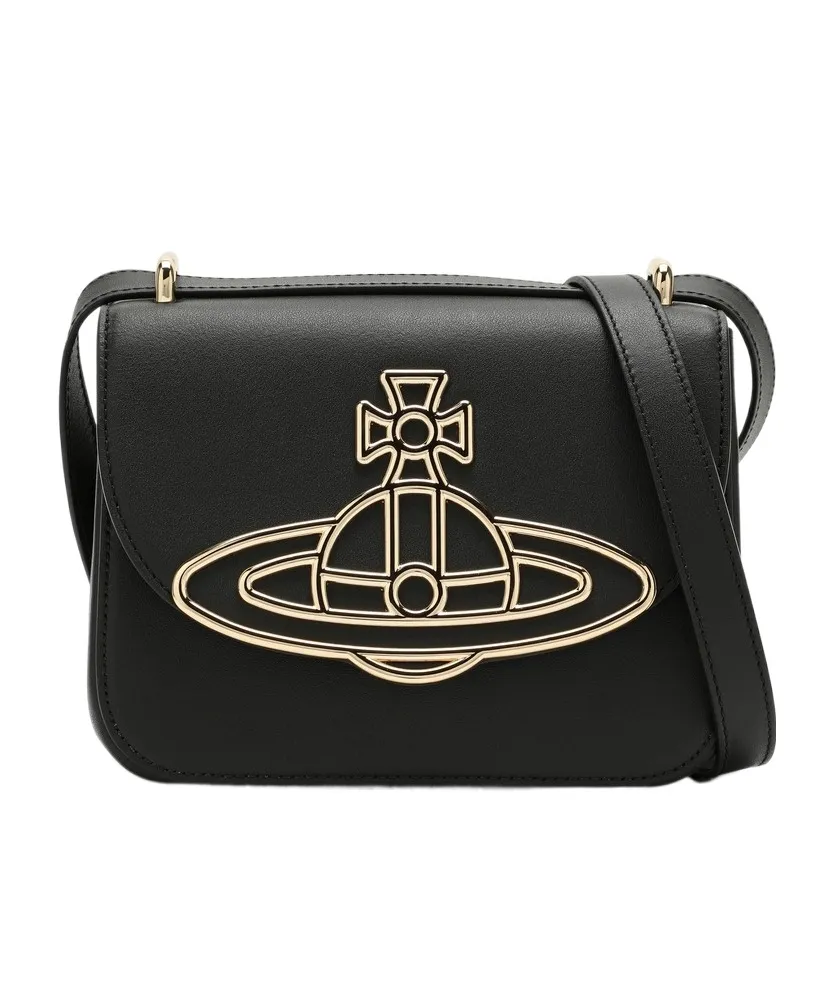 Vivienne Westwood Linda Orb Plaque Small Crossbody Bag