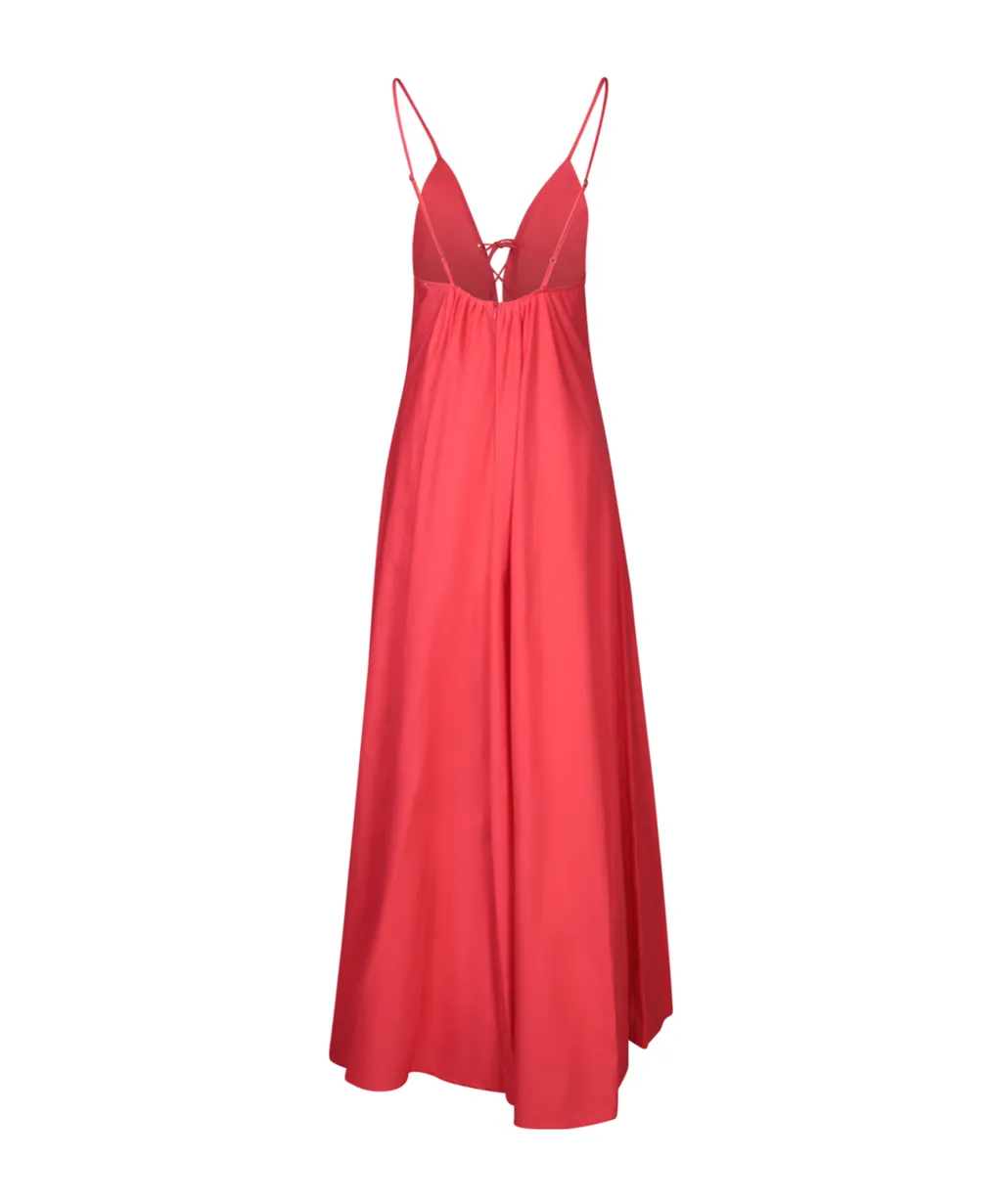 Forte Forte Lace-Up Slip Dress