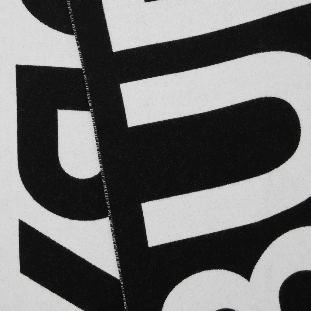 Burberry Logo Printed Fringed Scarf