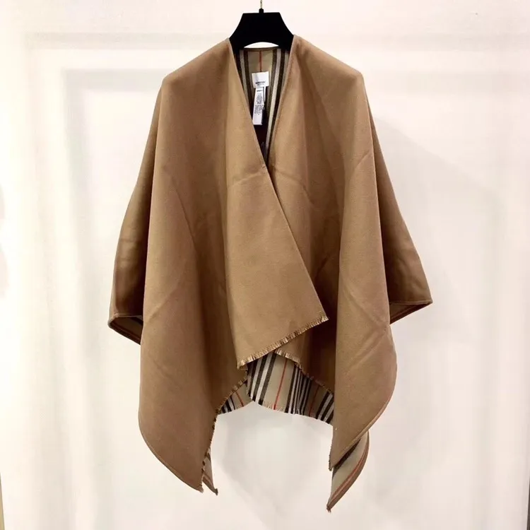 Burberry Icon Stripe Detail Cape
