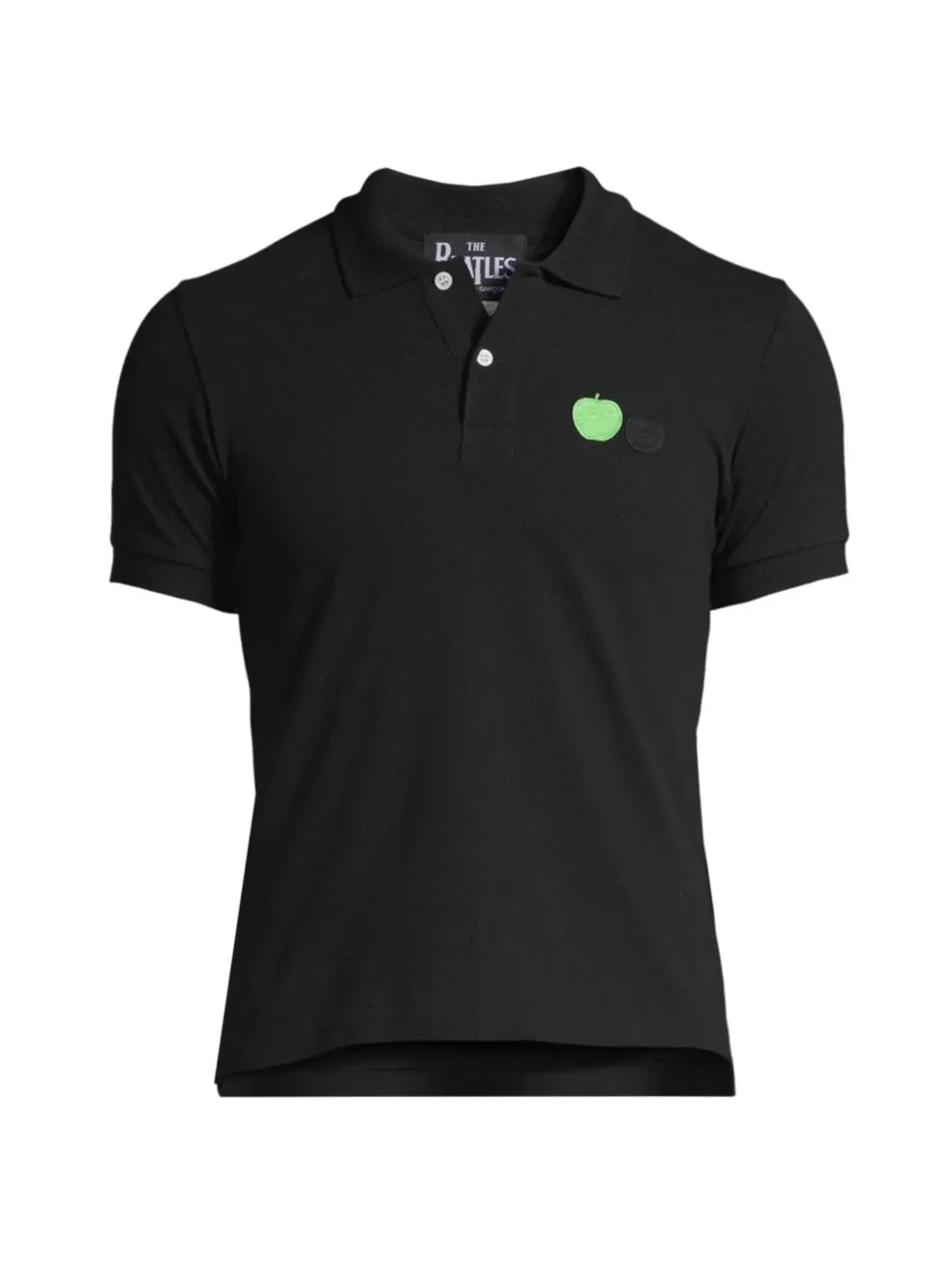 Pattern Polo Short-Sleeved Top