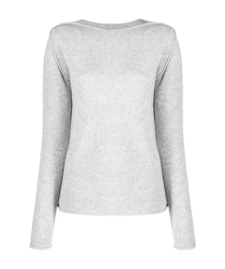 Long-Sleeve Cashmere Jumper