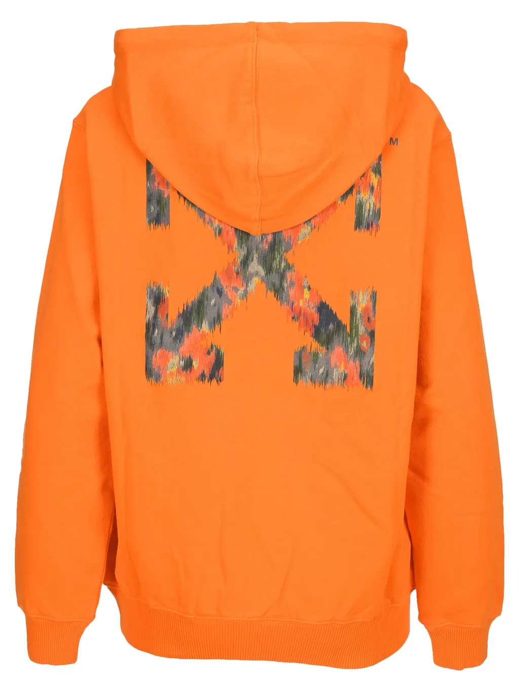 Off-White Arrow Logo Print Drawstring Hoodie