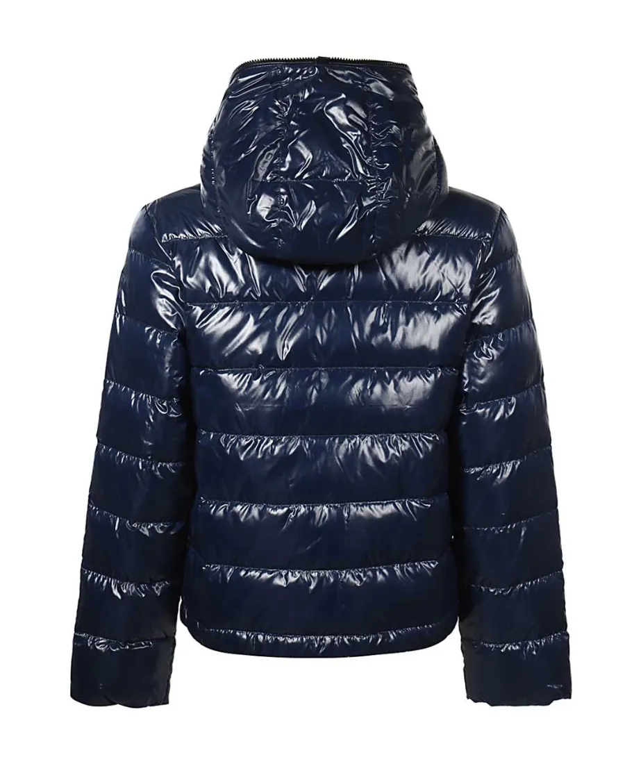 Glossy Hooded Jacket
