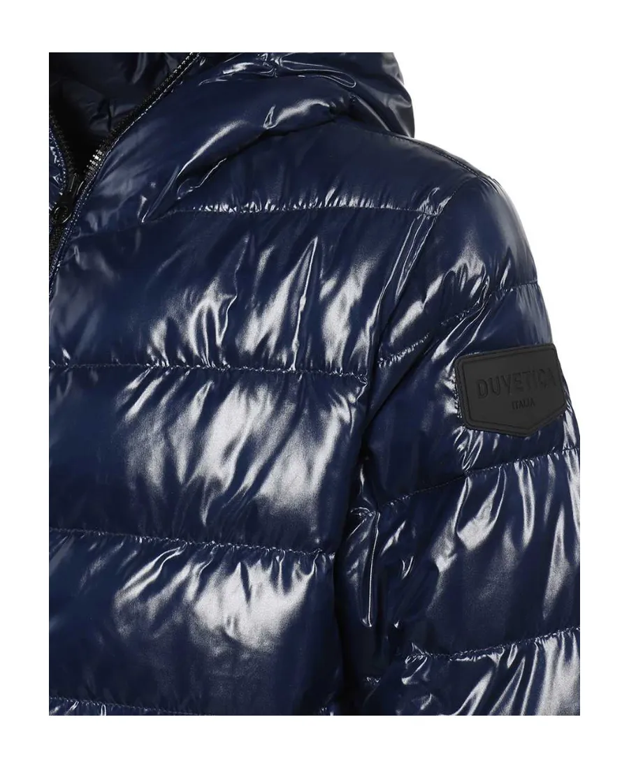 Glossy Hooded Jacket