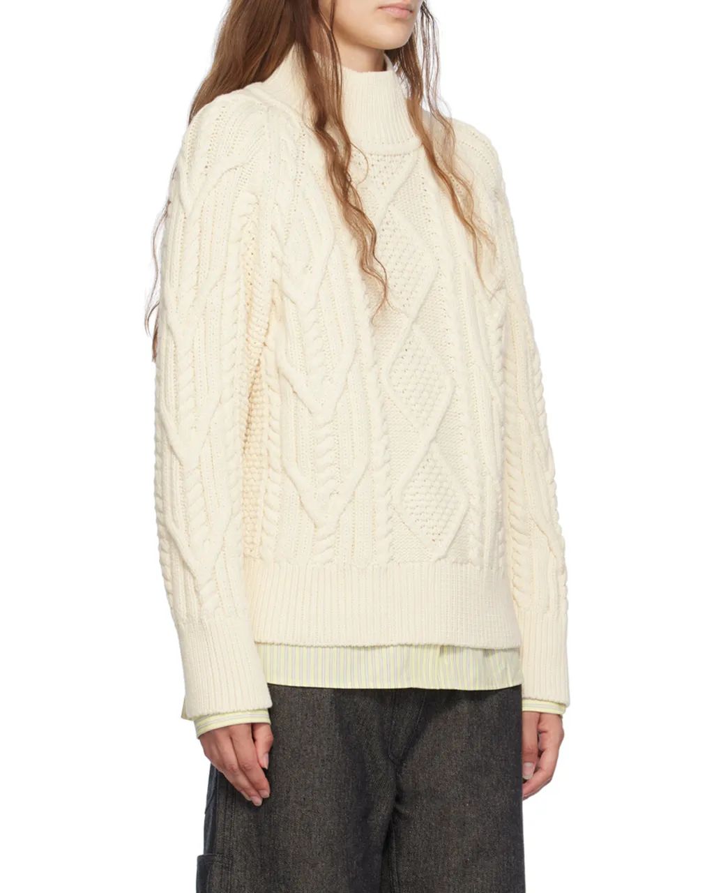 Mock-Neck Sweater