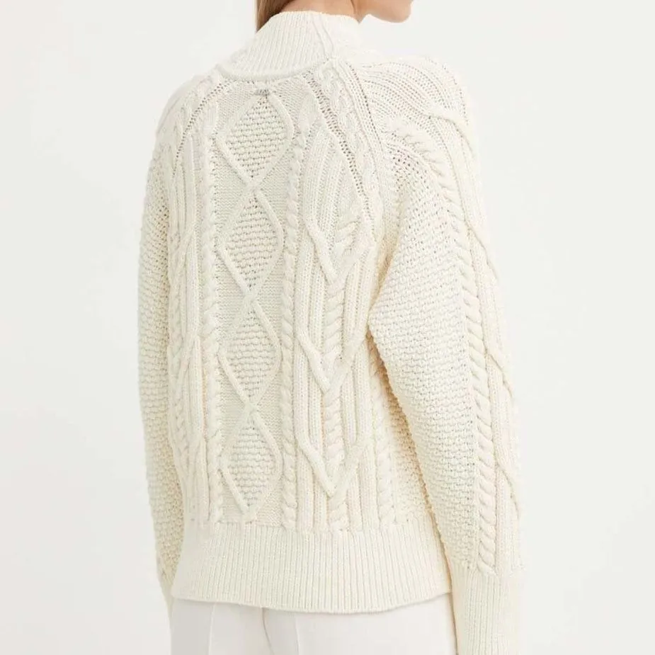 Mock-Neck Sweater