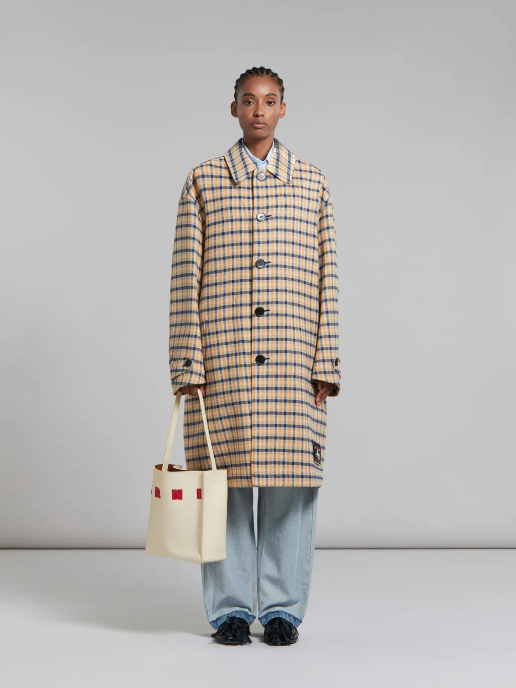 Marni Museo Logo-Patch Small Shoulder Bag