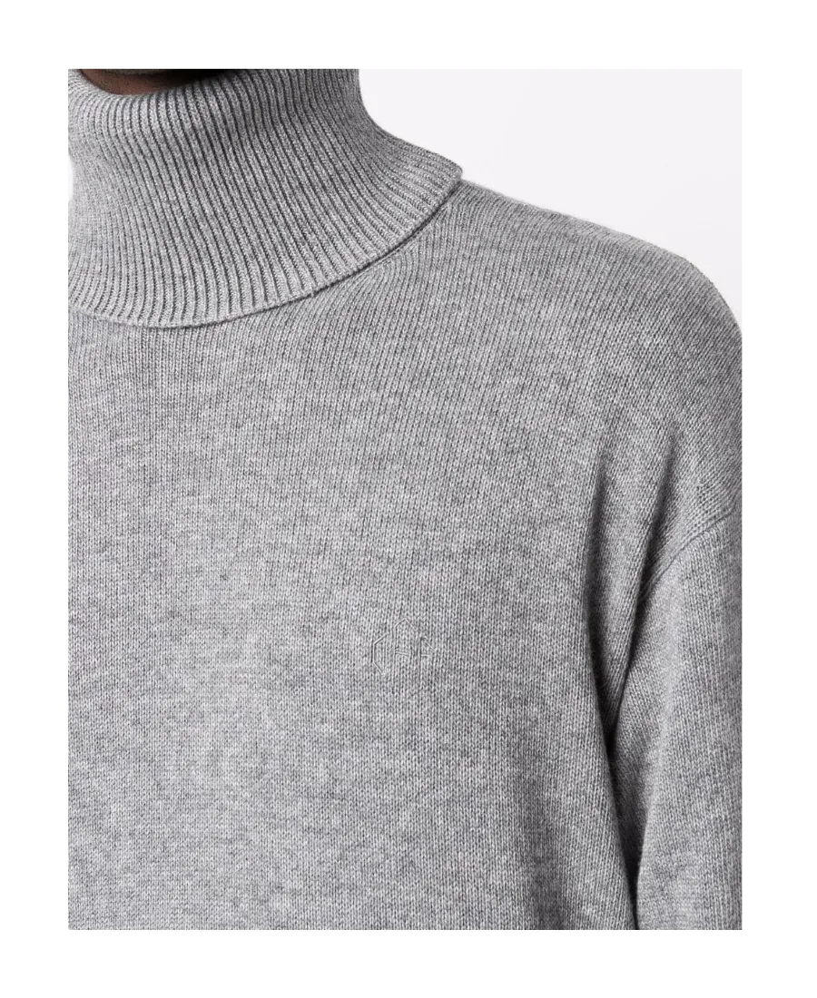 Off-White Fine Knit Turtleneck Jumper