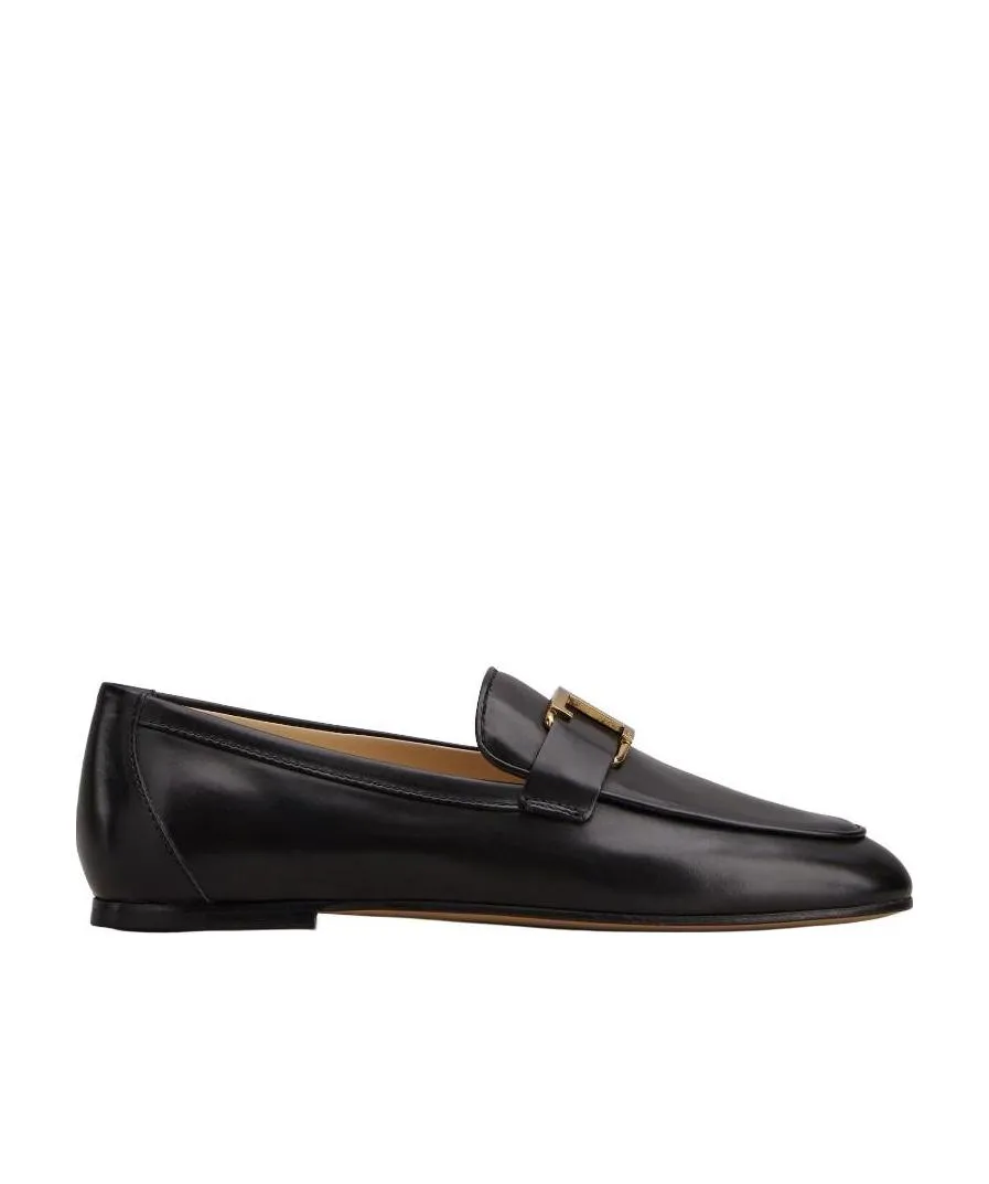 Tod's T-Logo Almond-Toe Loafers