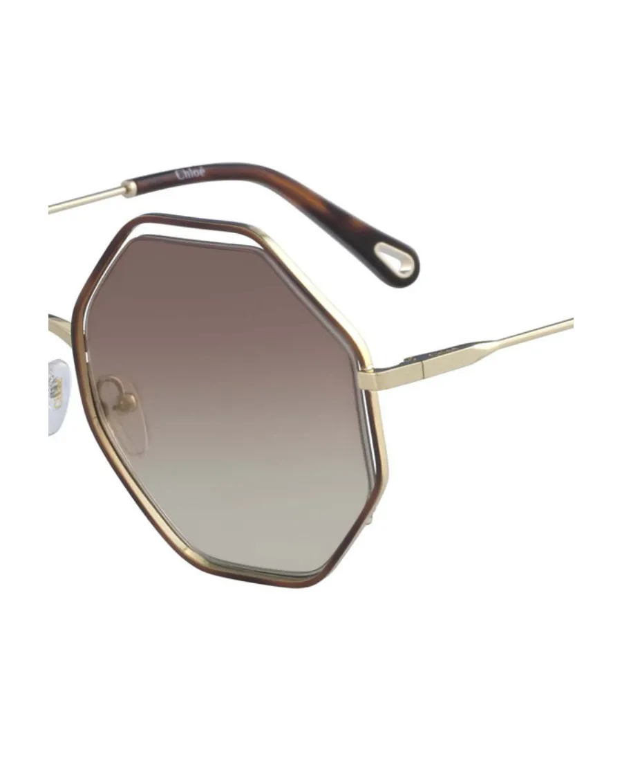 Chloé Eyewear Poppy Octagonal Frame Sunglasses