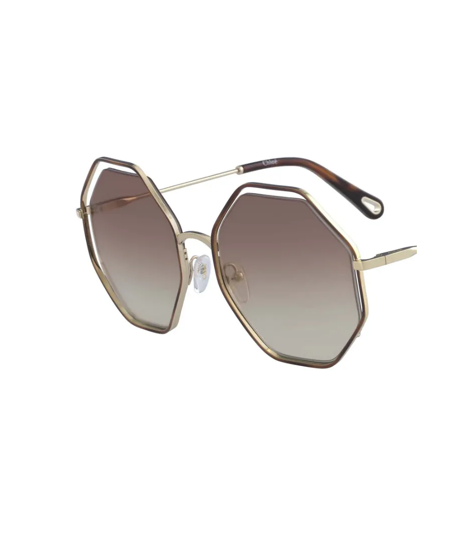Chloé Eyewear Poppy Octagonal Frame Sunglasses