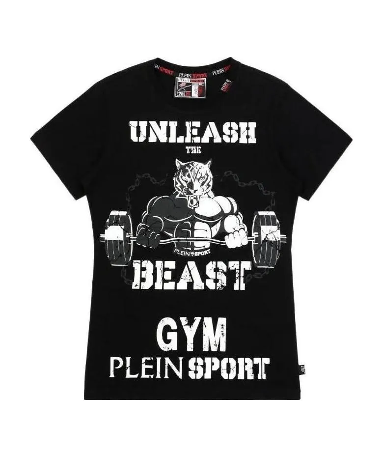 Logo Round Collar Short-Sleeved T-Shirt