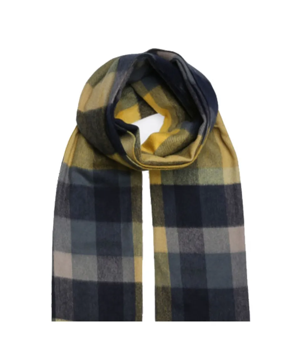 Checkered Detail Scarf