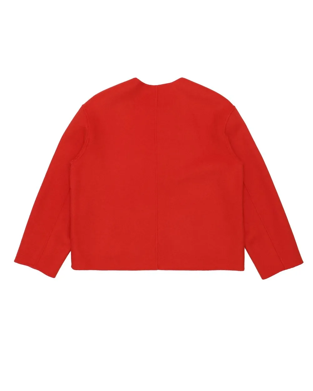 Round-Neck Long-Sleeved Casual Jacket
