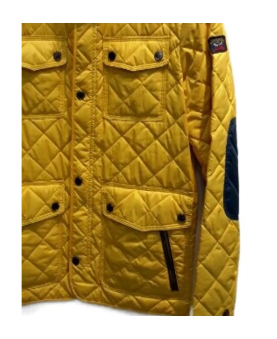 High-Necked Quilted Casual Jacket