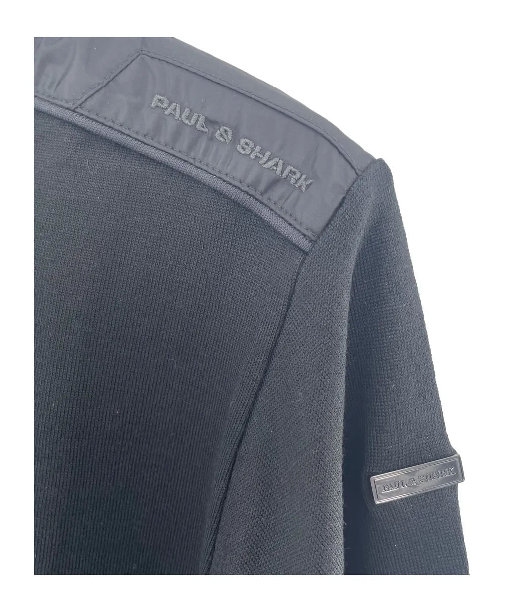 Zippered Long-Sleeved Sweater