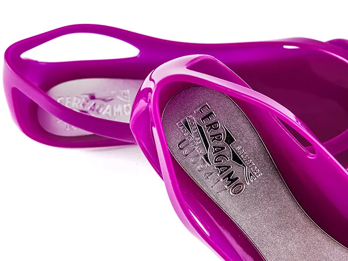 Logo Loophole Sloping Heels