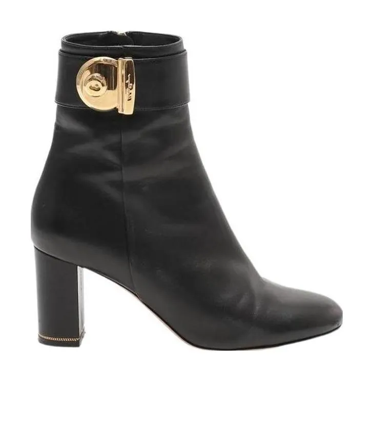 Fiamma High-Heeled Ankle Boots