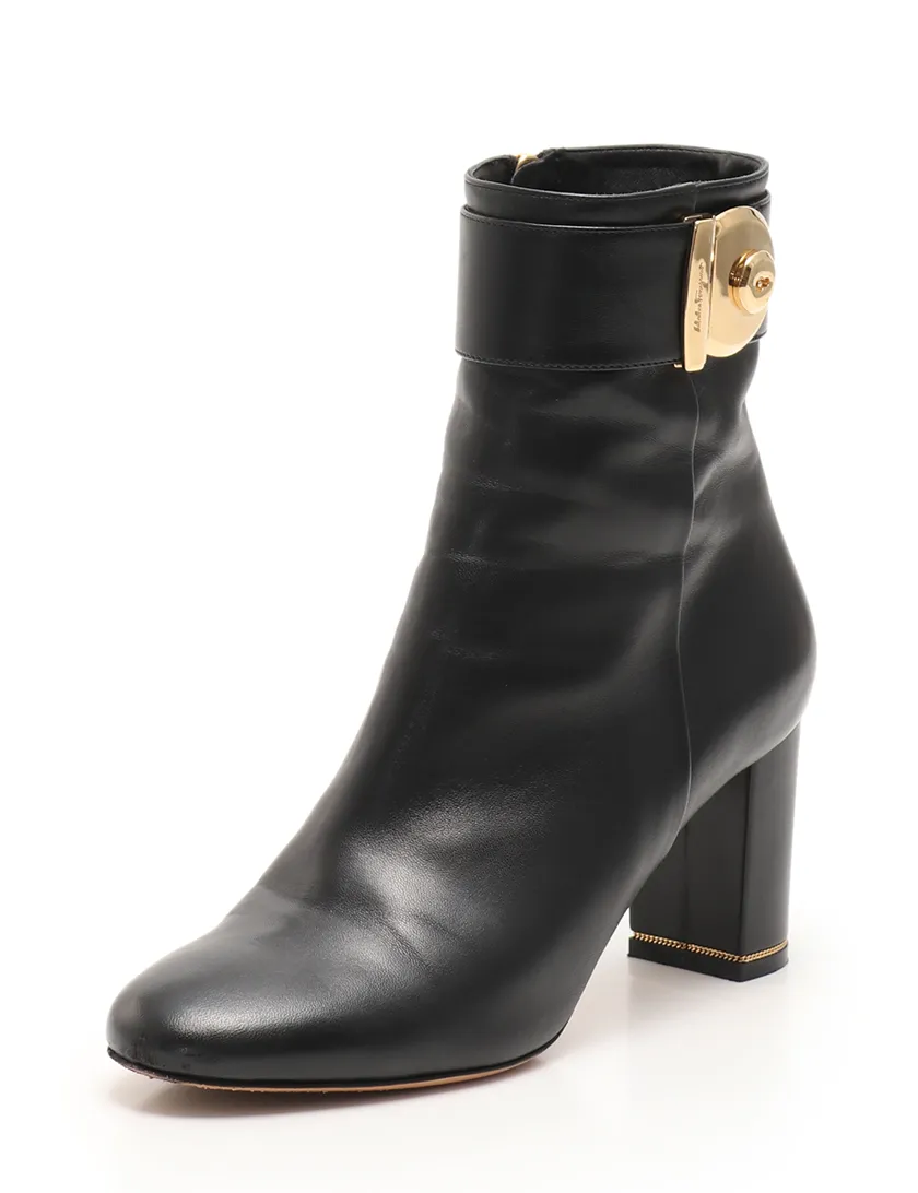 Fiamma High-Heeled Ankle Boots
