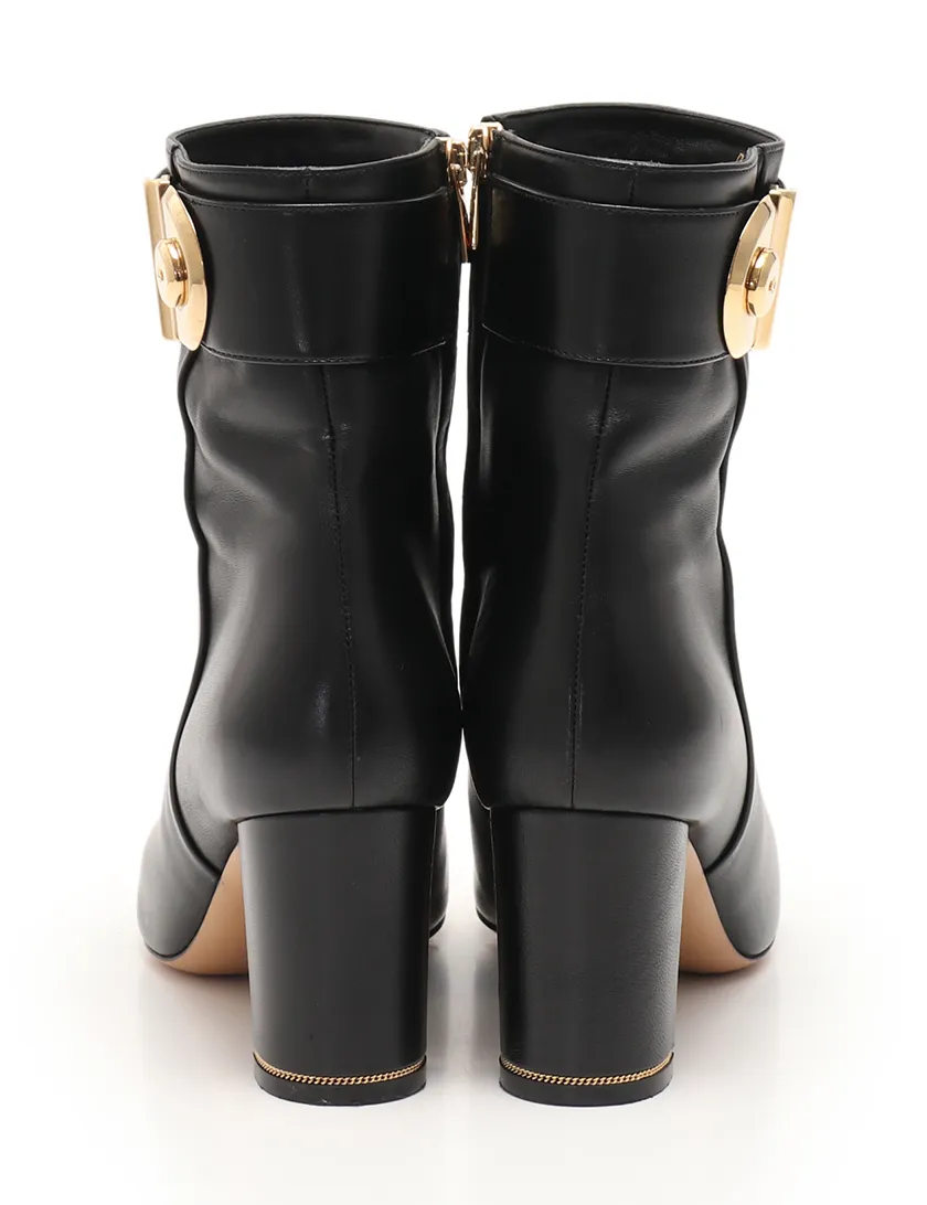 Fiamma High-Heeled Ankle Boots