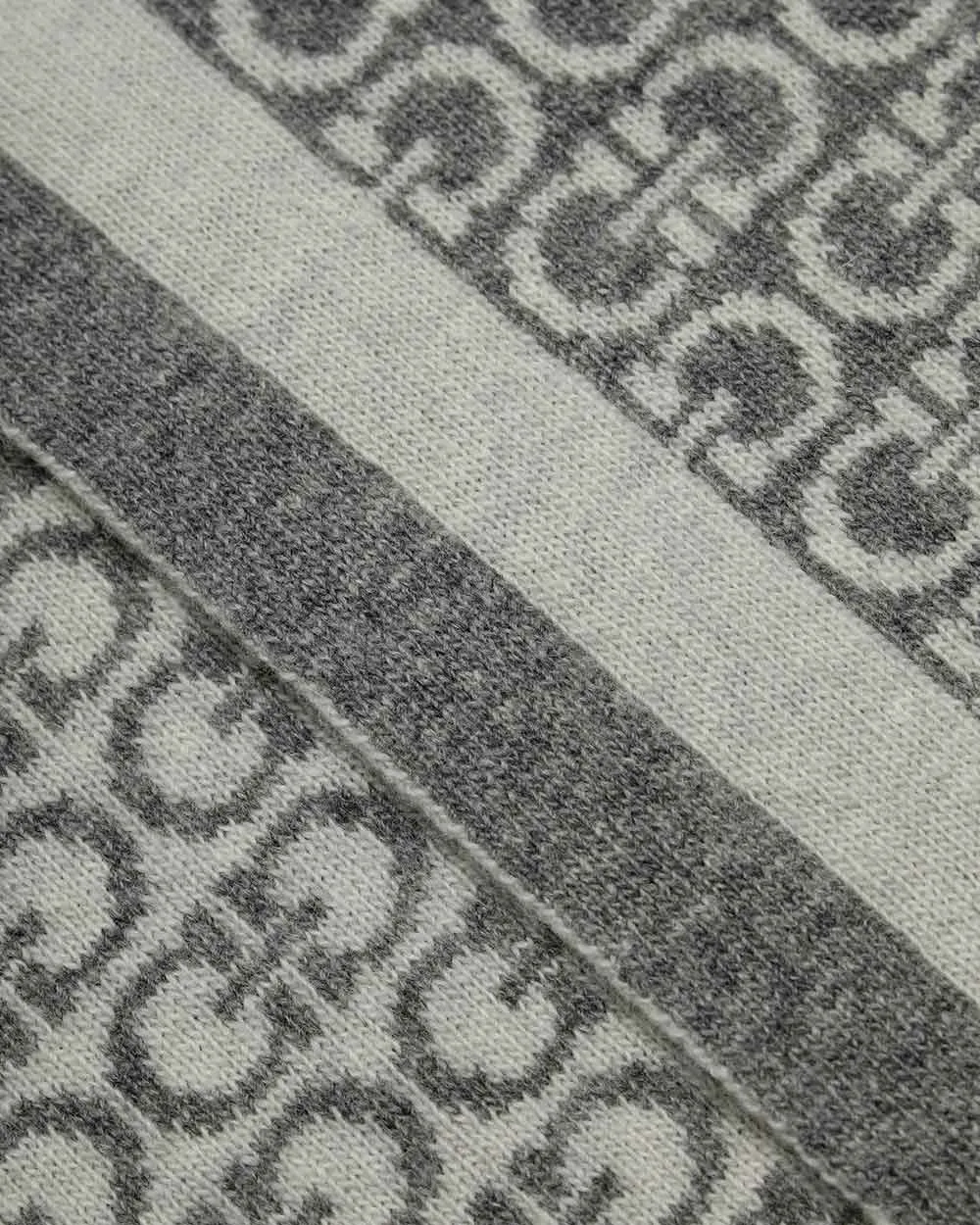 Logo Knitted Scarf