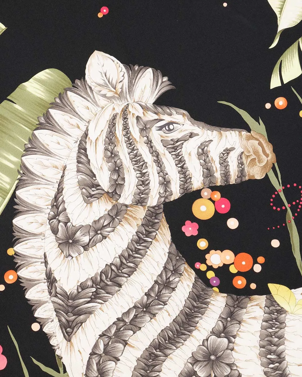 Printed Square Silk Scarf