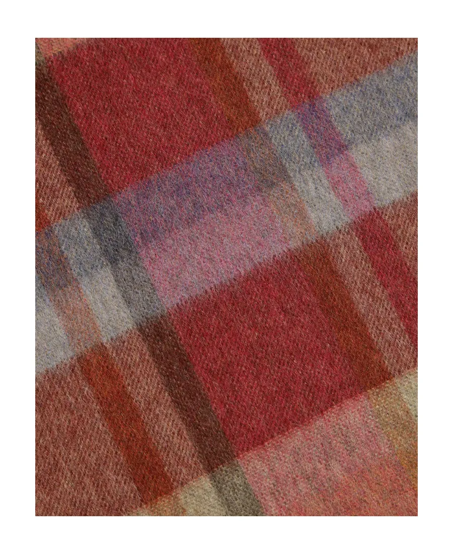 Plaid Detail Scarf