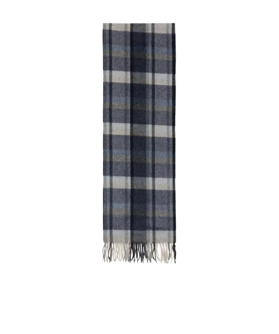 Plaid Detail Scarf