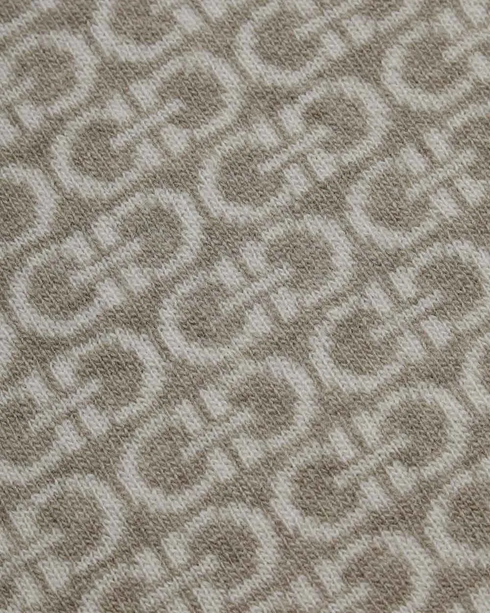 Logo Knitted Scarf