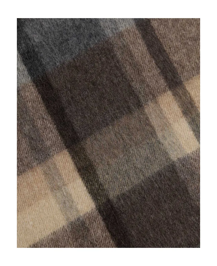 Checkered Detail Scarf