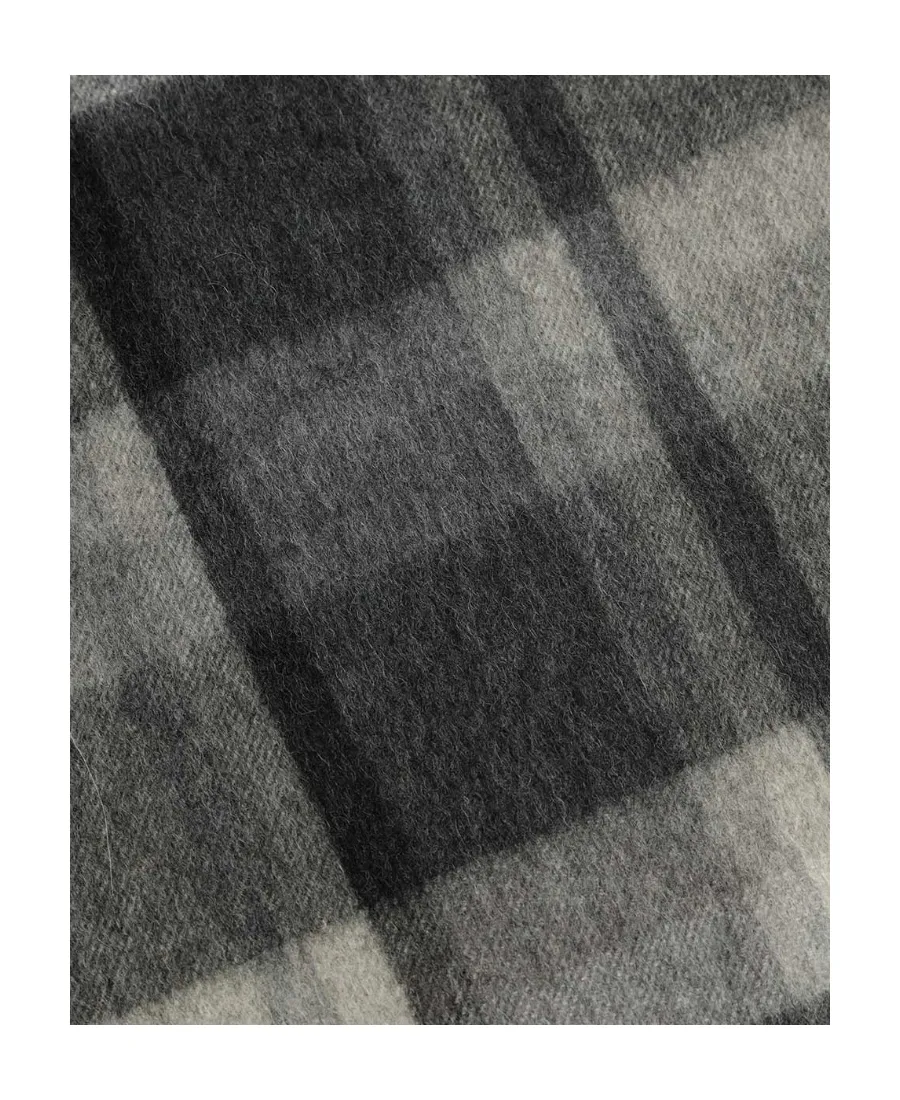 Plaid Detail Scarf