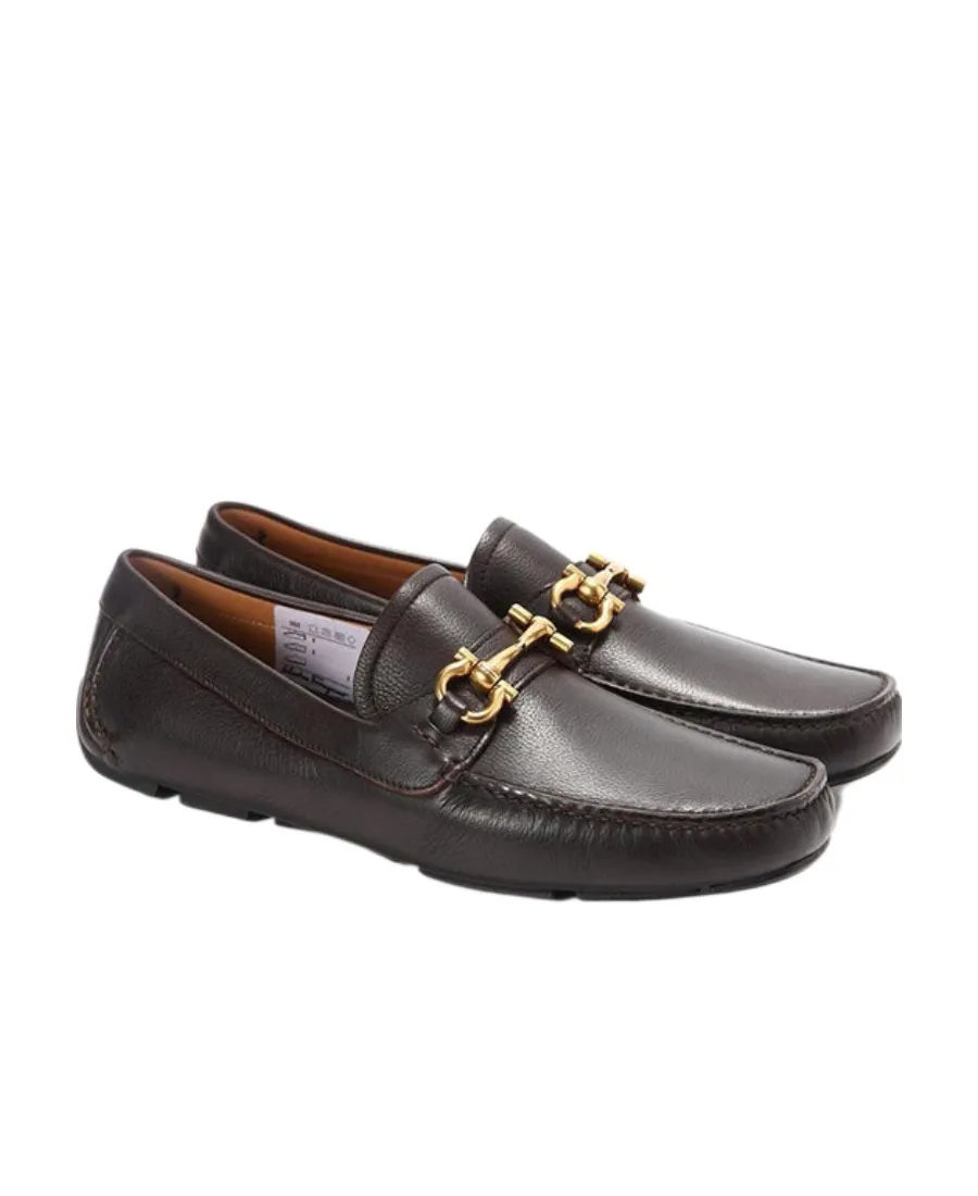 Metal Buckle Business Casual Shoes