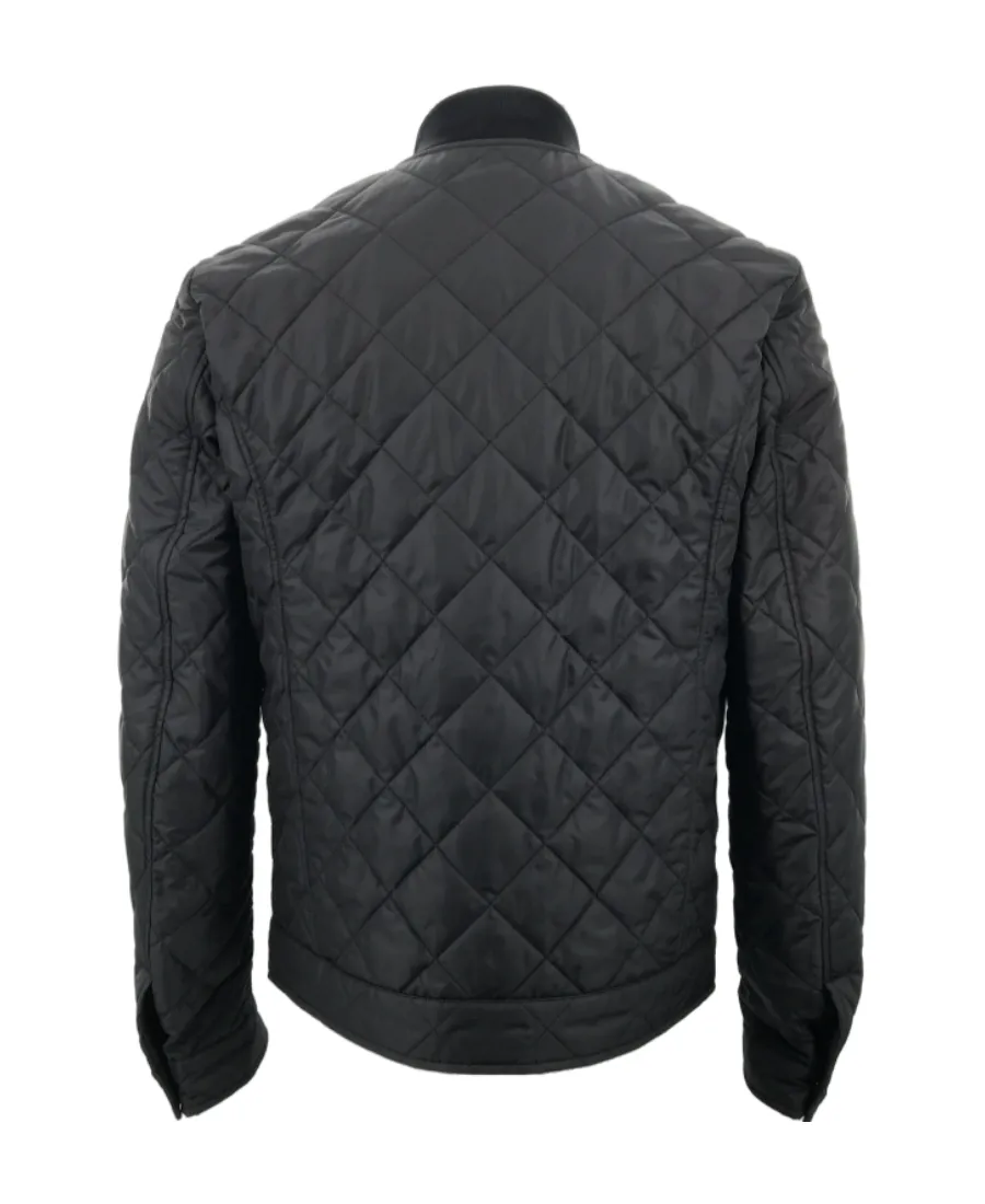 Diamond Quilted Quilted Cotton Suit