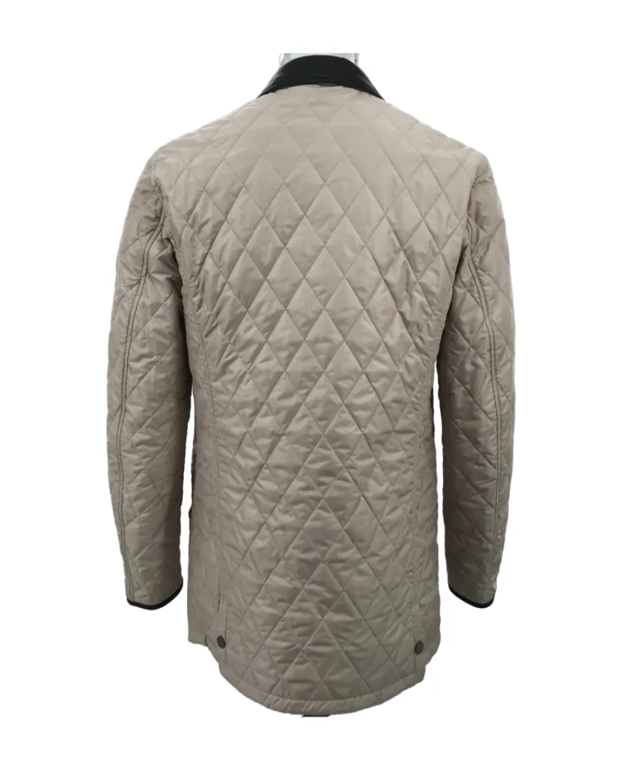 Lapel Quilted Cotton Suit