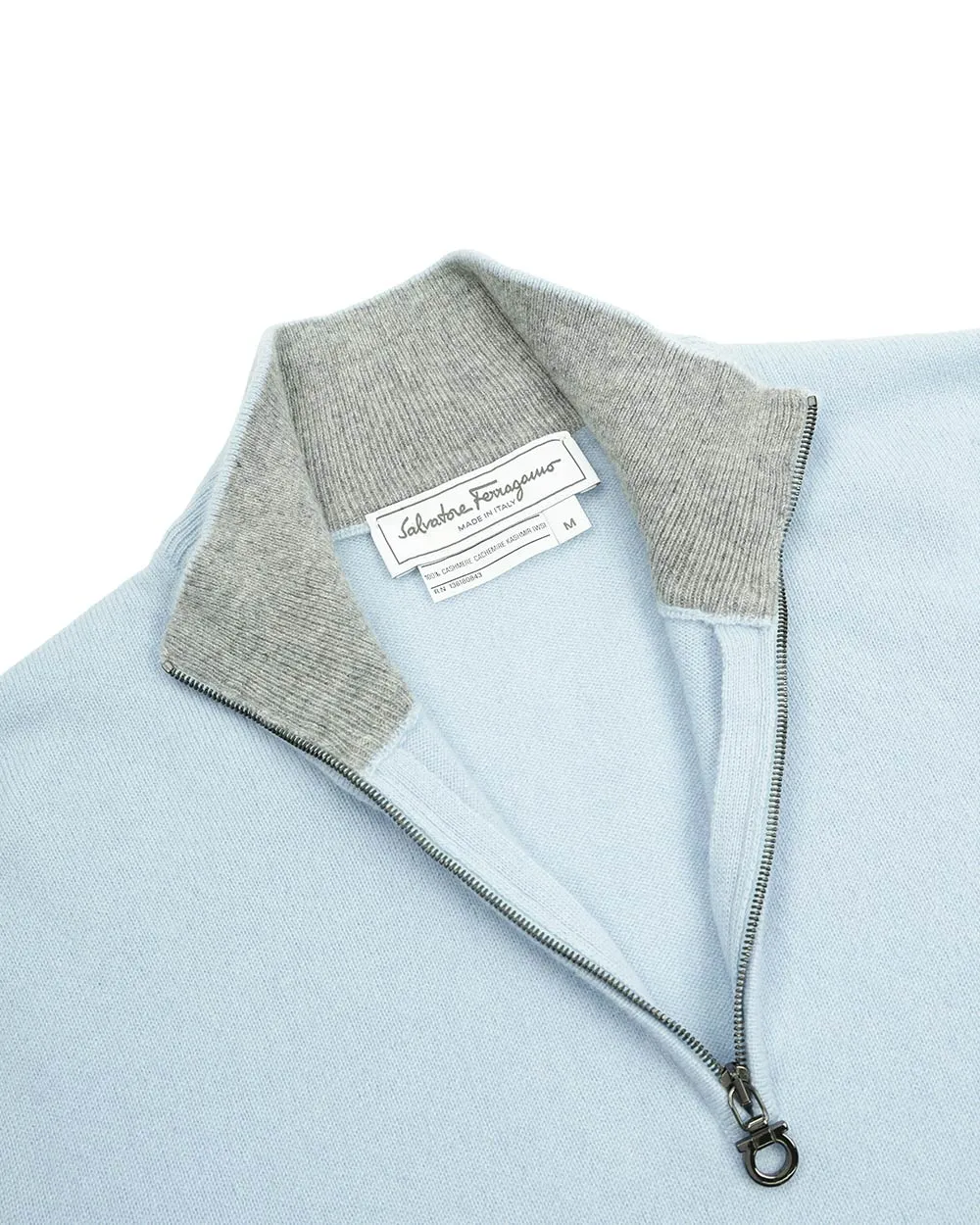 Semi-Zipper Sweater