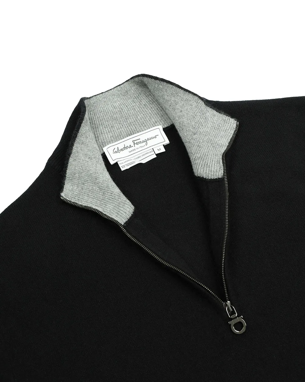 Semi-Zipper Sweater
