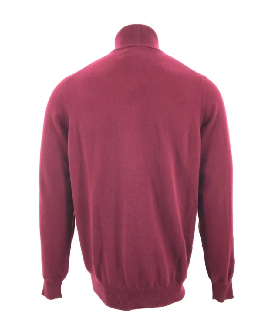 Semi-Zipper Knitted Sweater