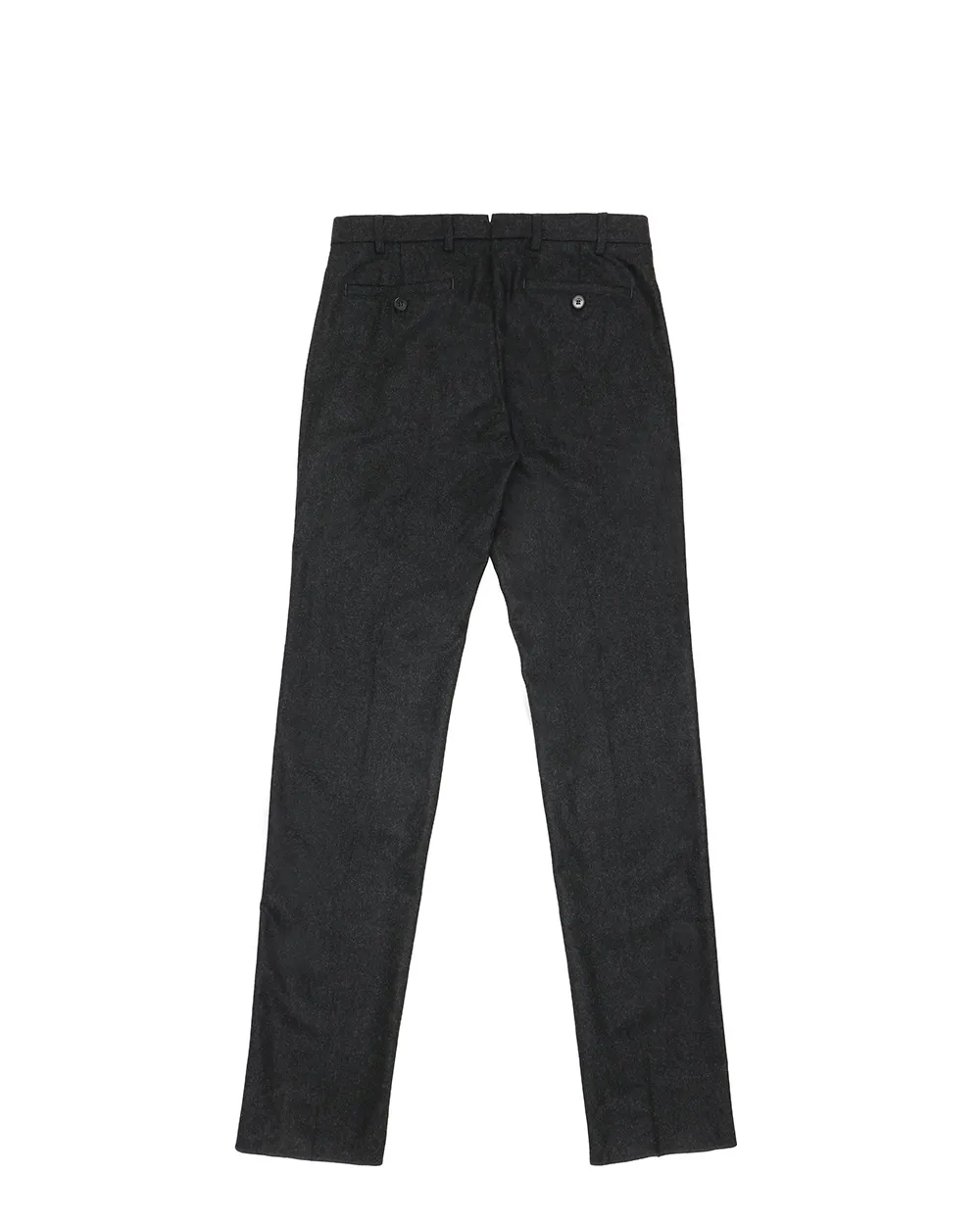 Dark Gray Straight Casual Pants
