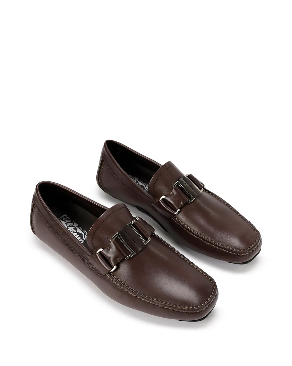 Chocolate Buckle Business Casual Shoes