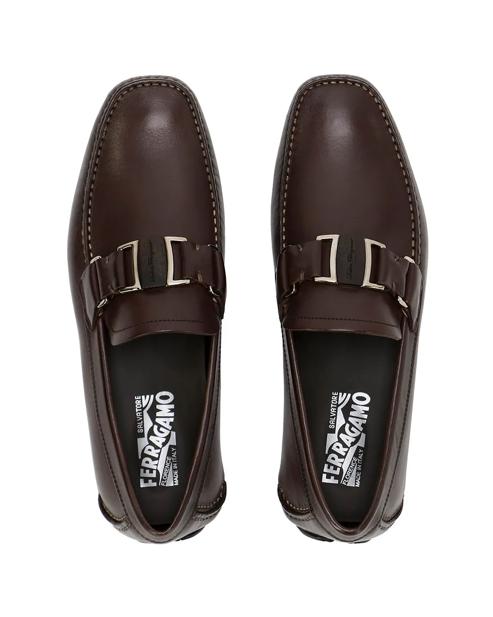 Chocolate Buckle Business Casual Shoes