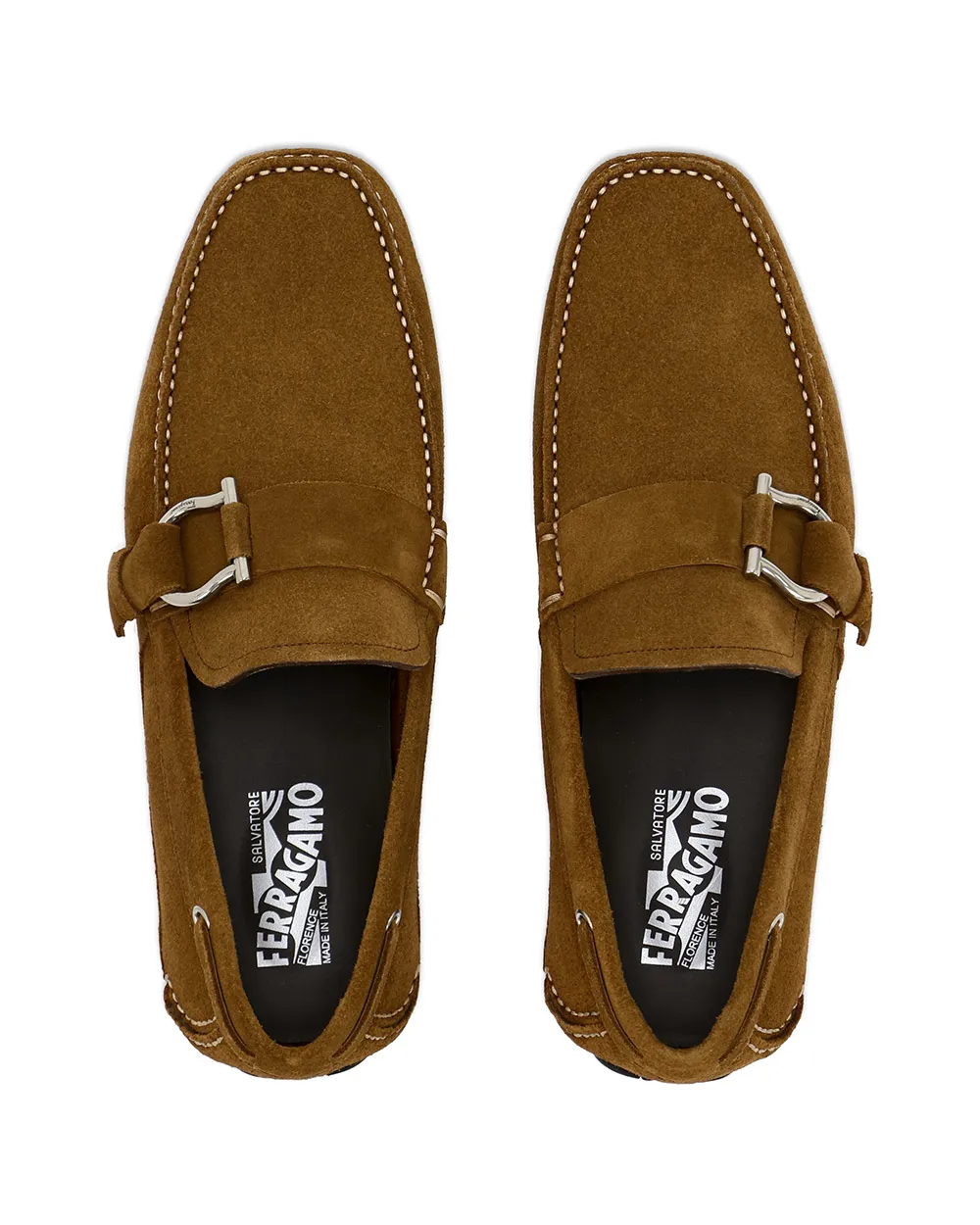 Logo Buckle Business Casual Shoes