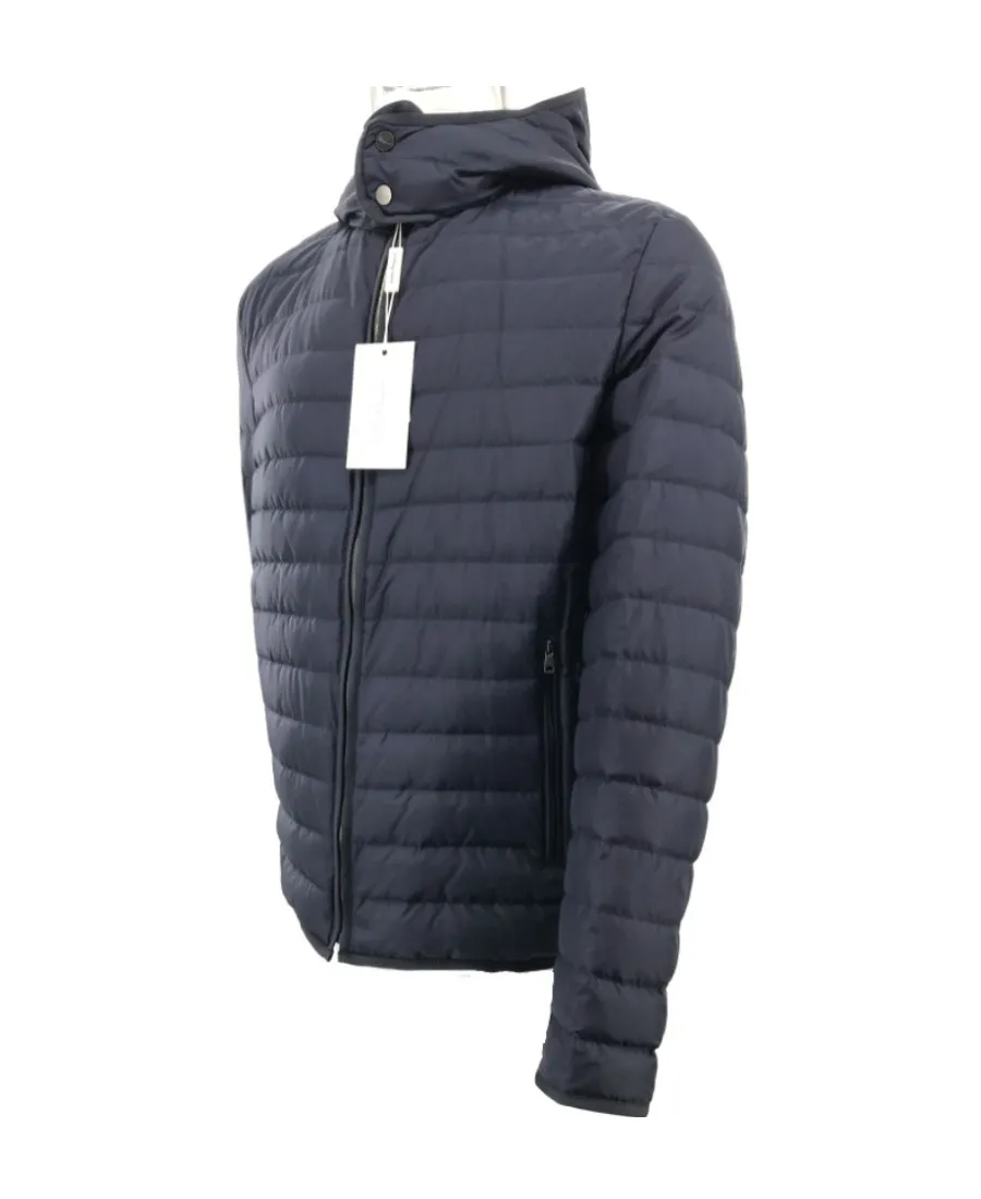 Hooded Quilted Down Jacket